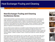 Tablet Screenshot of heatexchanger-fouling.com